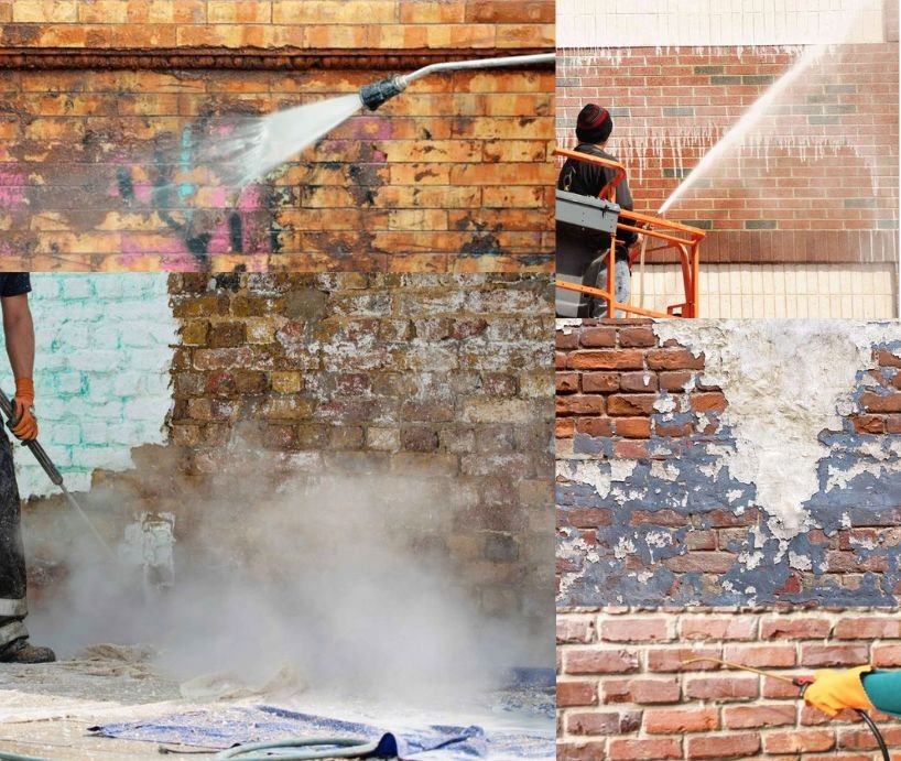 Brick Paint Removal Services