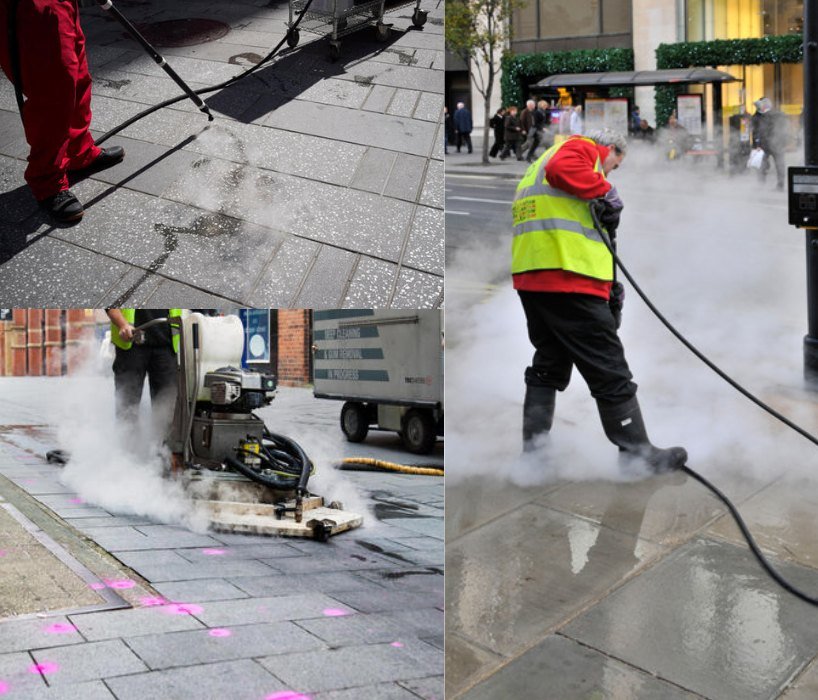 Chewing Gum Removal Services | Stone, Brick, Pavements