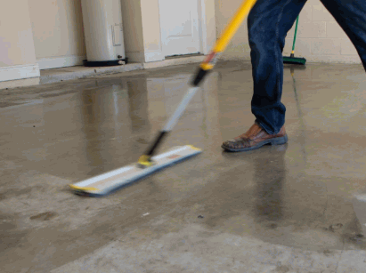 Oil Stains in concrete floor