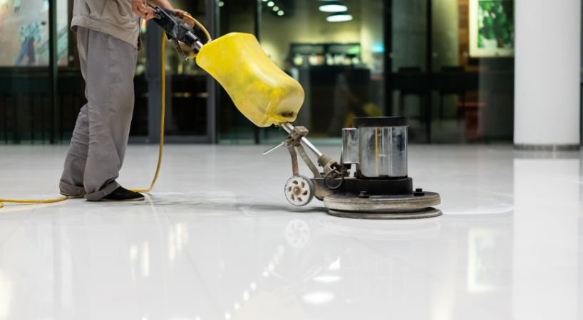 Types of floor cleaning machines