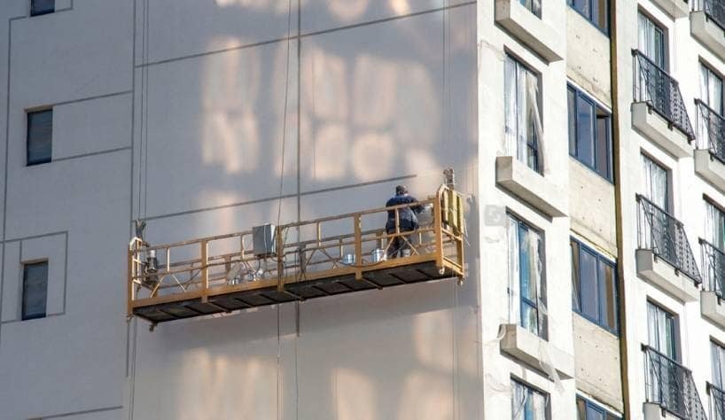 Cladding Cleaning in Scampton Airfield