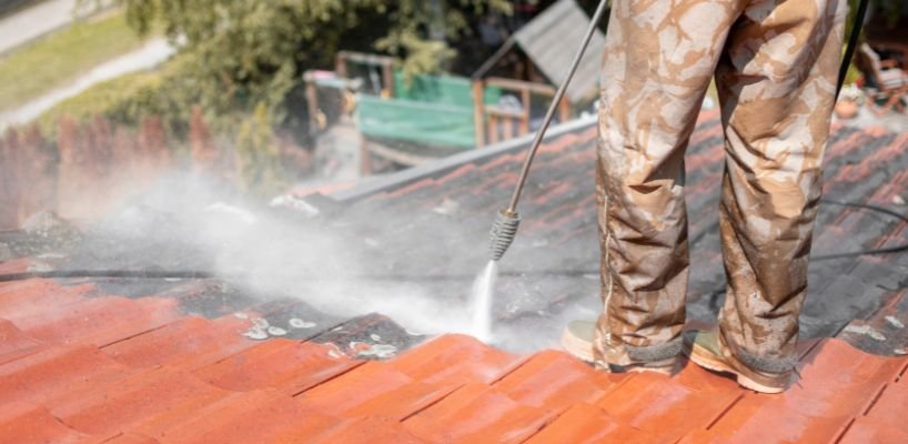 Roof Cleaning Services in Scampton Airfield